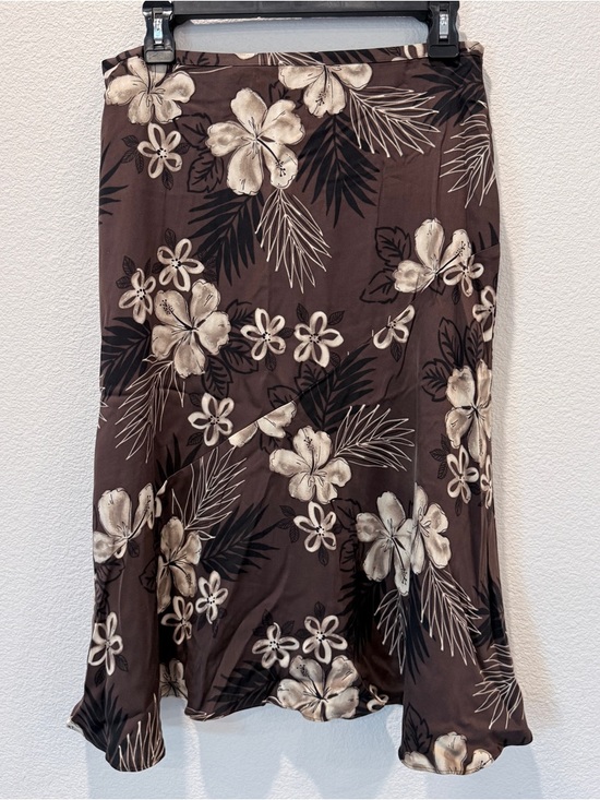 Tommy Bahama Dresses & Skirts - Tommy Bahama Silk Floral Skirt 8 Y2K Resortwear Asymmetrical Tropical Vintage